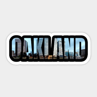 Oakland California Oakland Usa Sticker